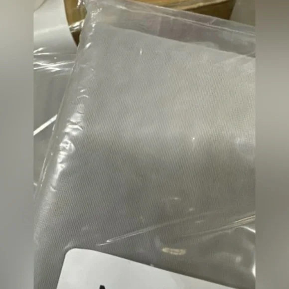 No. 918 Emily Voile Sheer Rod Pocket Curtain Panel; 2 Single Panel 59x63 Silver - Picture 3 of 3